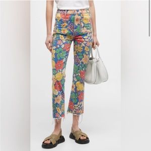 New Mother Hustler Patch Pocket Floral Bloom sz 27